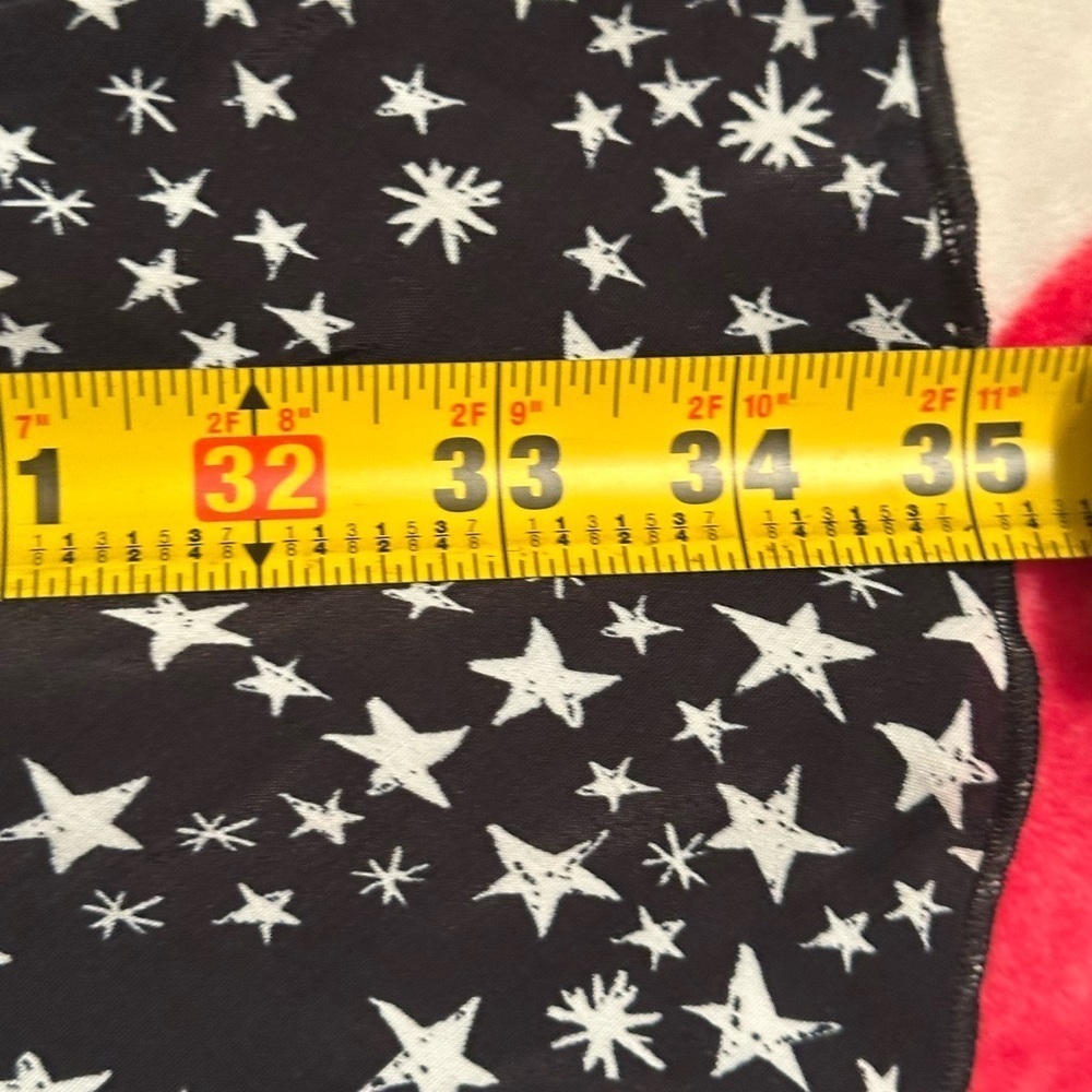 NWOT Fifteen Twenty Women's Bias Cut Midi Skirt In Print Stars - Picture 6 of 11